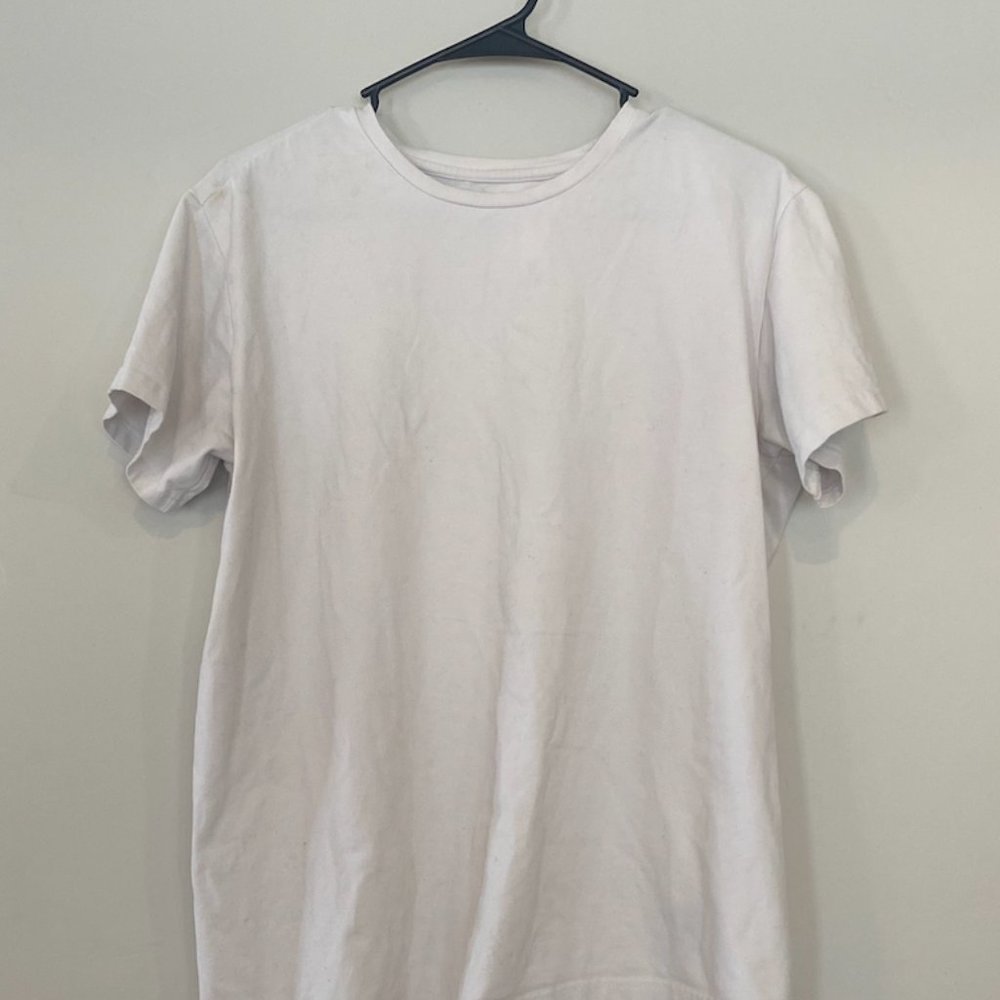 Mens Balance Athletica White T-Shirt, Medium